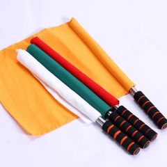 发令旗田径裁判巡边旗边裁旗红旗红黄绿白旗交通指挥旗铁路信号旗